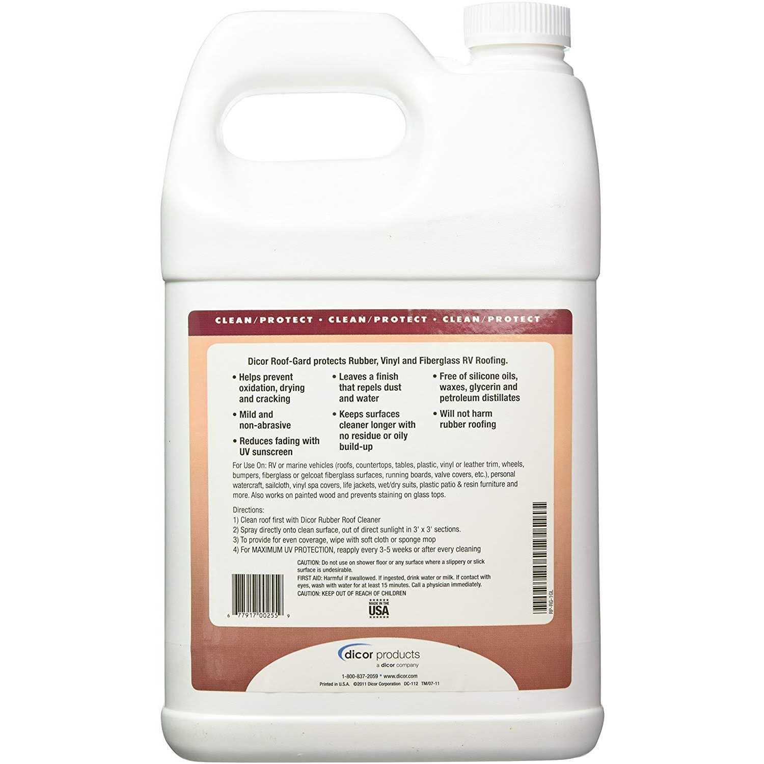 Dicor RP-RG-1GL Roof-Gard Rubber Roof Protectant - Image 4
