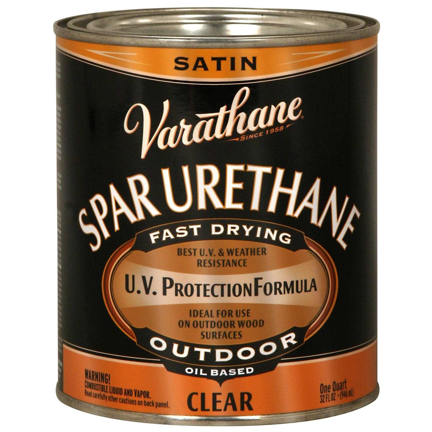 Varathane Satin Clear Exterior Spar Urethane - Image 3