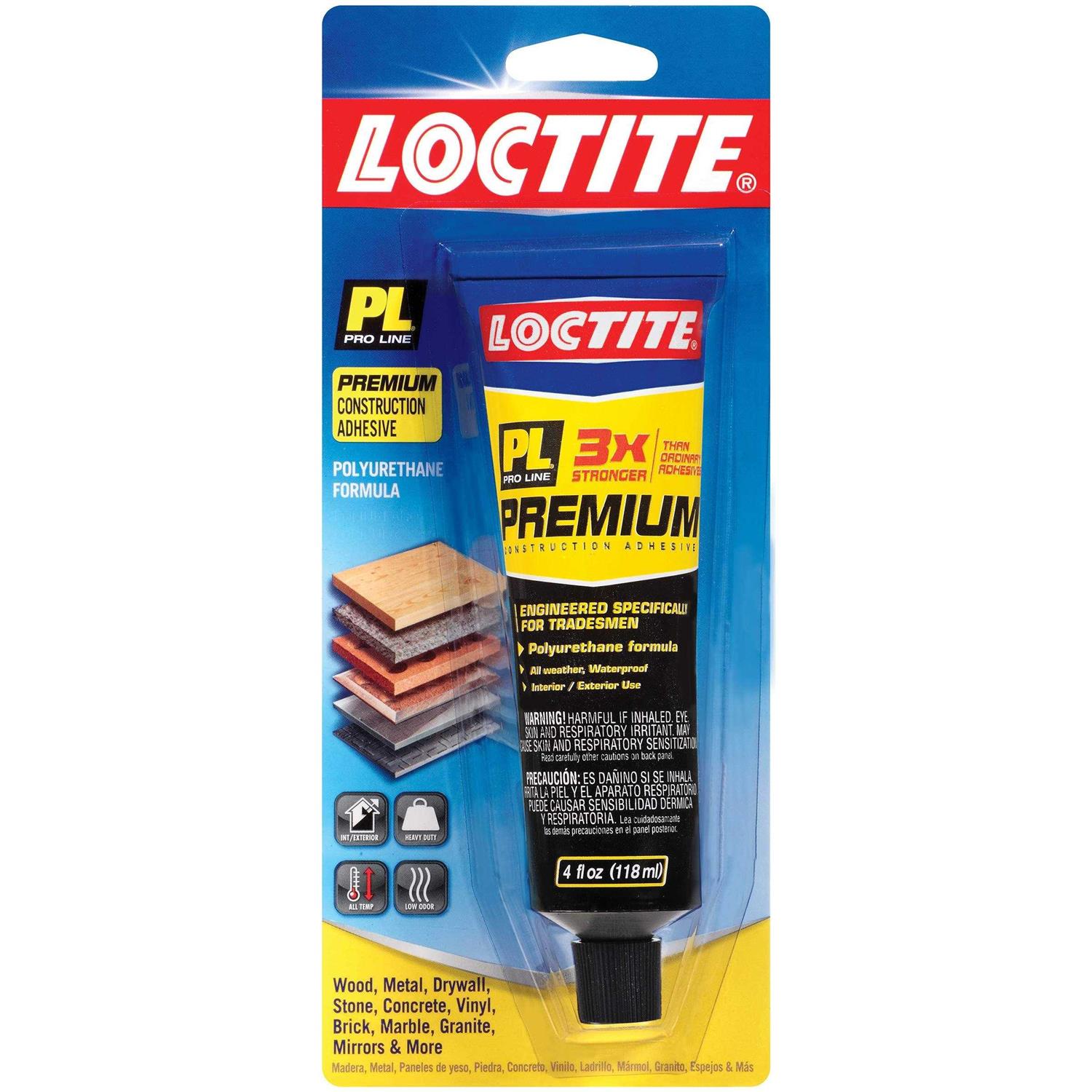 Loctite PL Premium Polyurethane Construction Adhesive