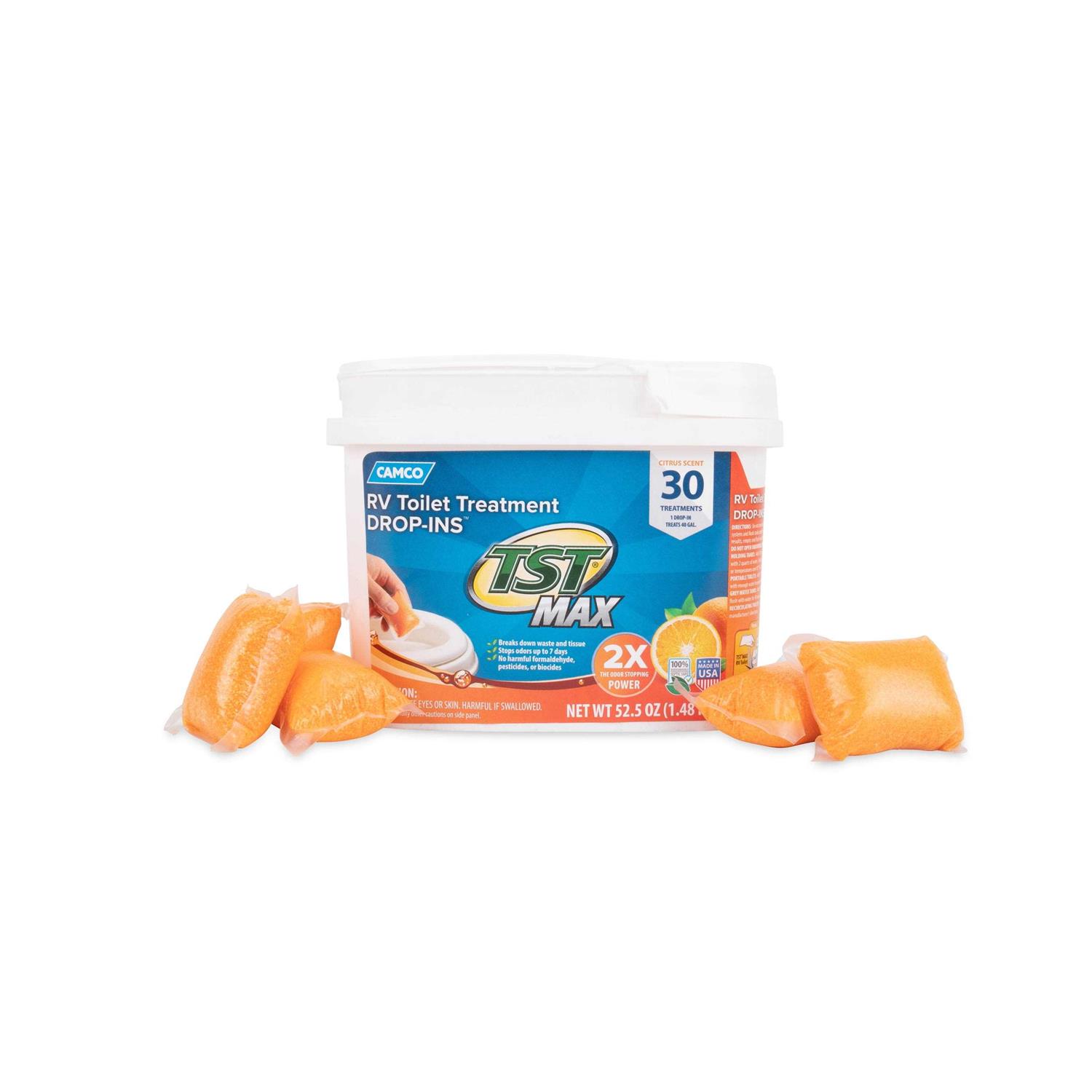 Camco Orange TST Drop-Ins Treatment - Image 3