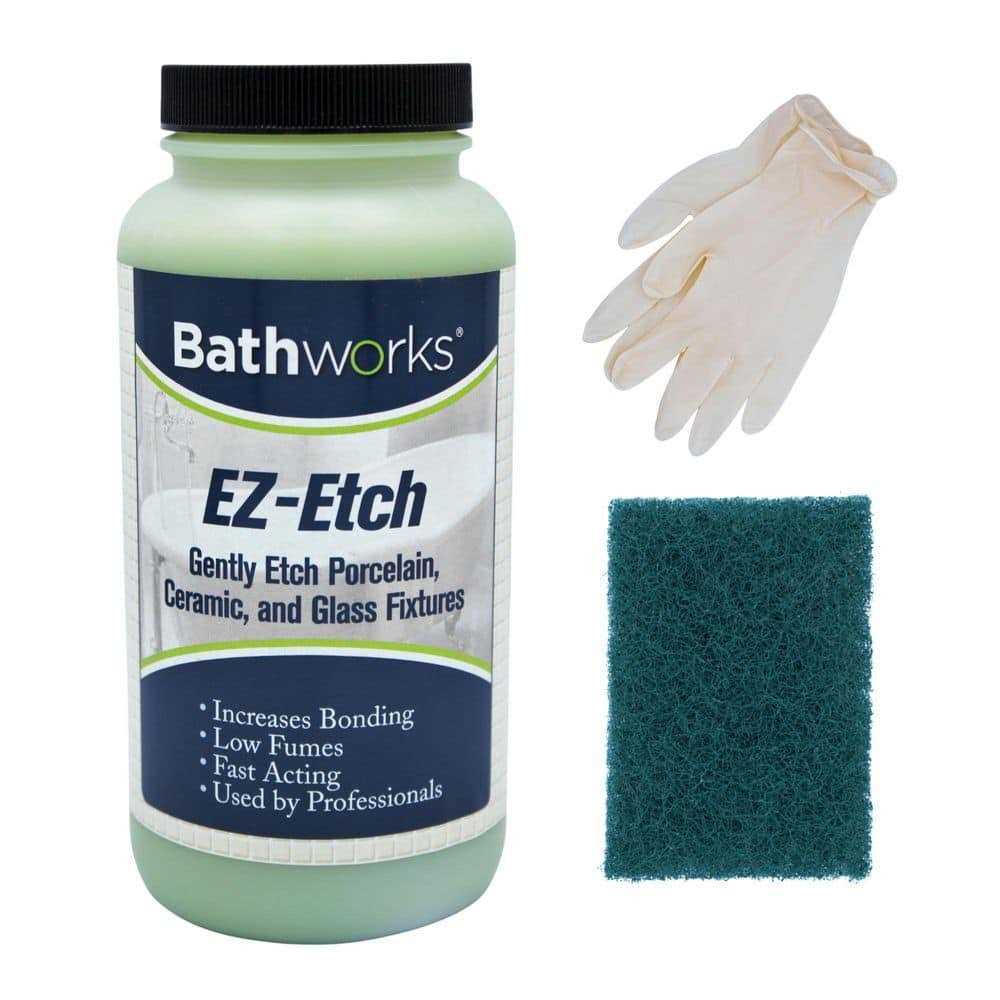 Bathworks 16 oz EZ Etch Porcelain and Ceramic Etching Paste - Image 3