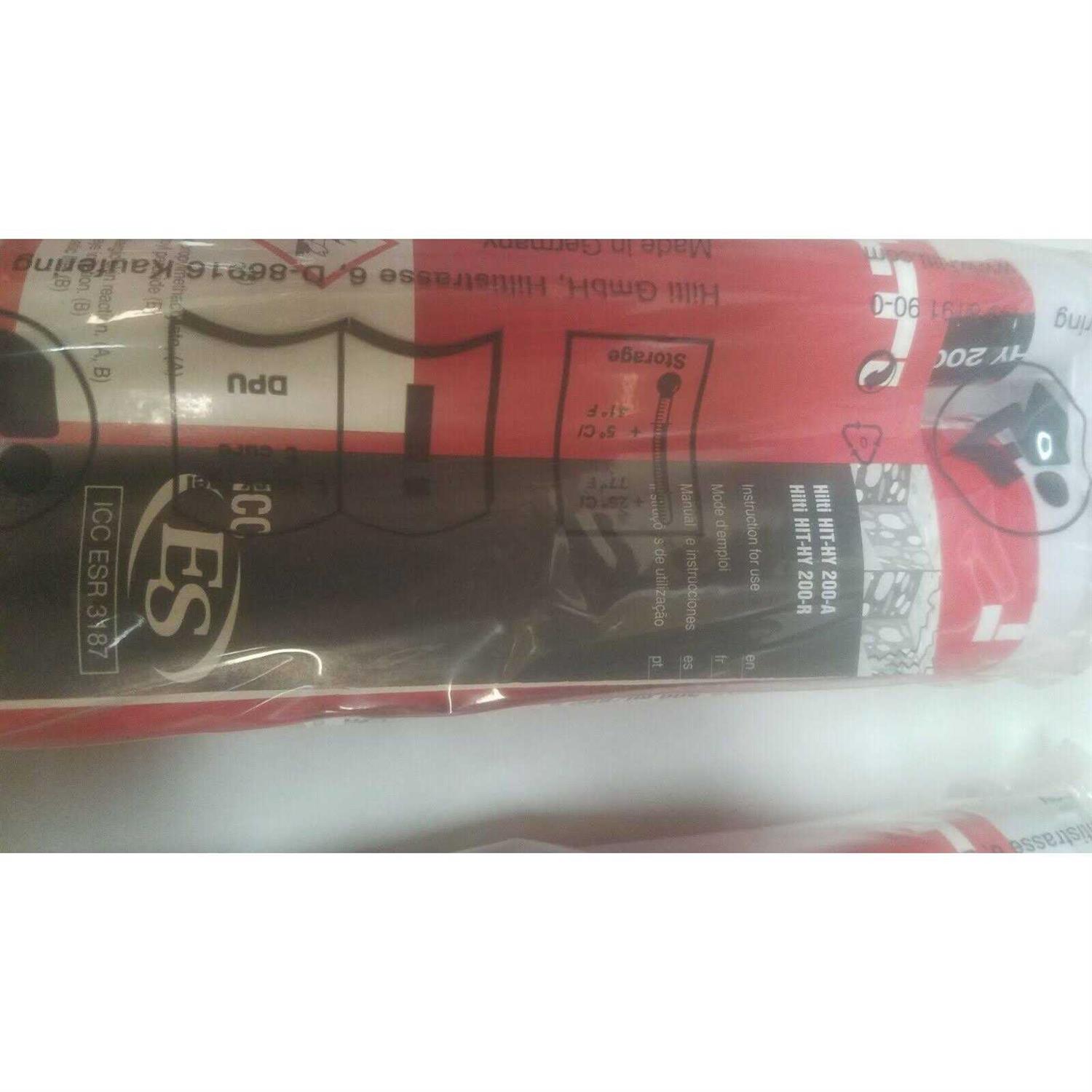 Hilti Injectable Mortar Epoxy Hybrid adh HY 200-A - Image 2