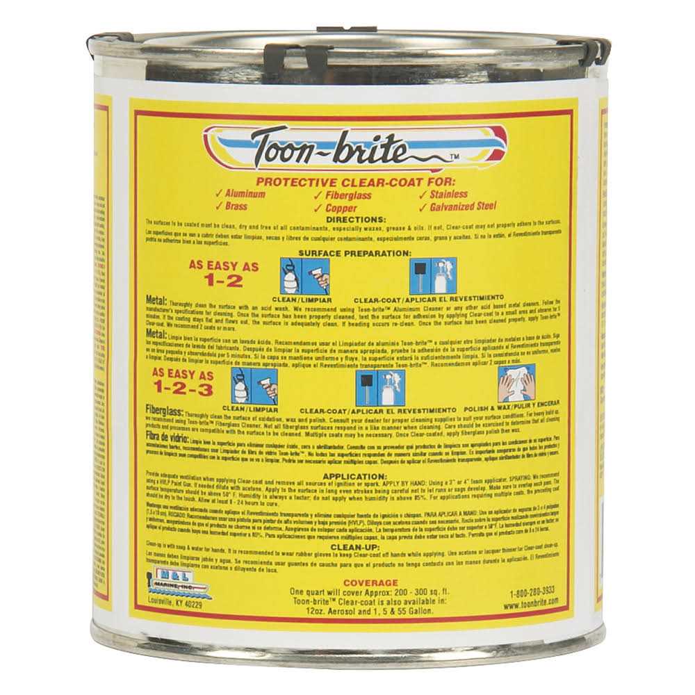 Toon-Brite P100QT Protective Clear-Coat - Image 3