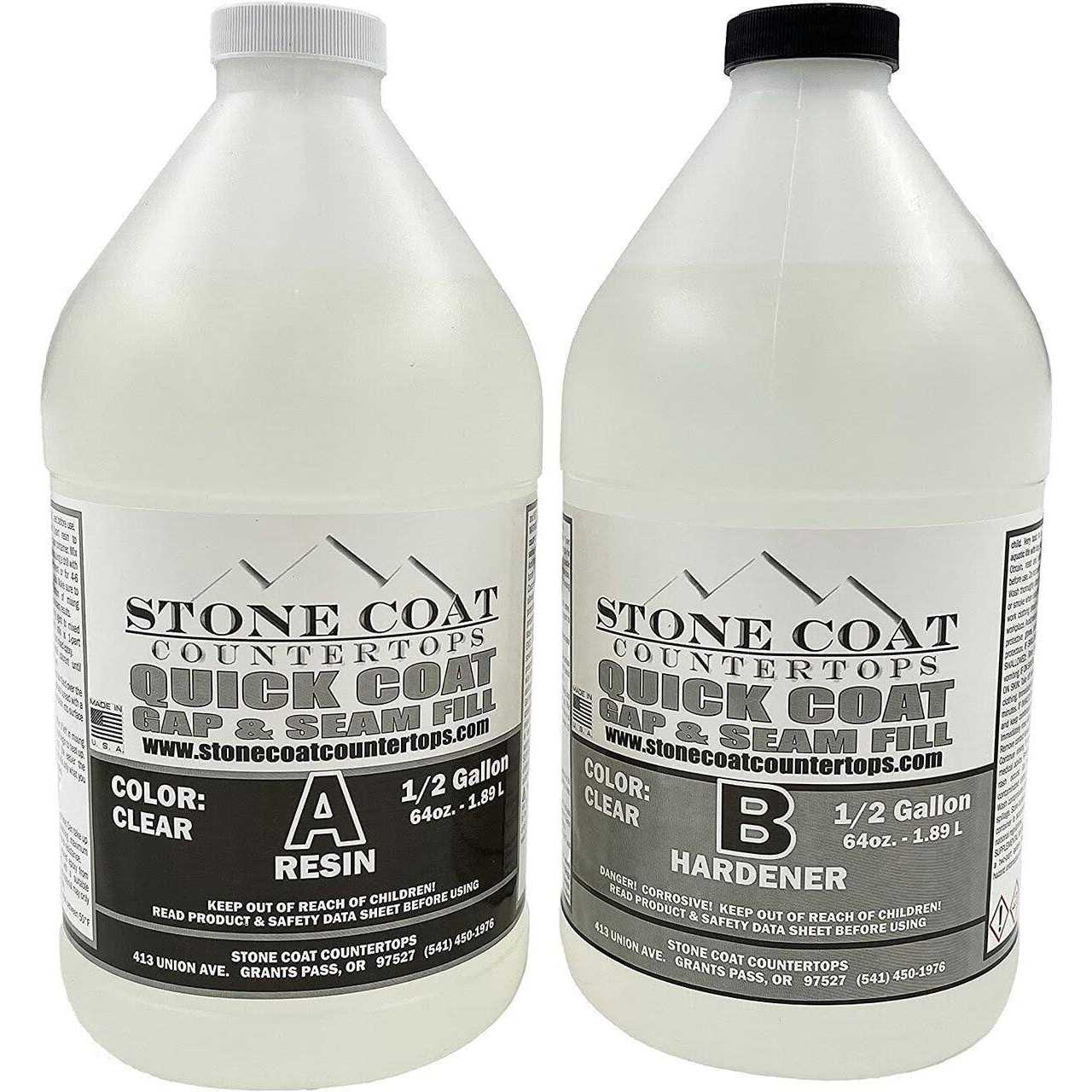 Stone Coat Countertops Epoxy Quick Coat size 1 Quart Kit - Image 3