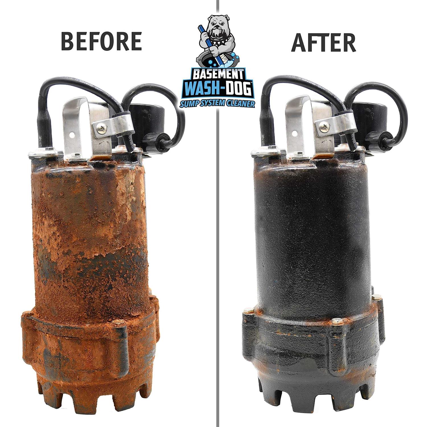 Basement Wash-Dog Sump System Cleaner for Removing Iron Ochre and Other Deposits - Image 3