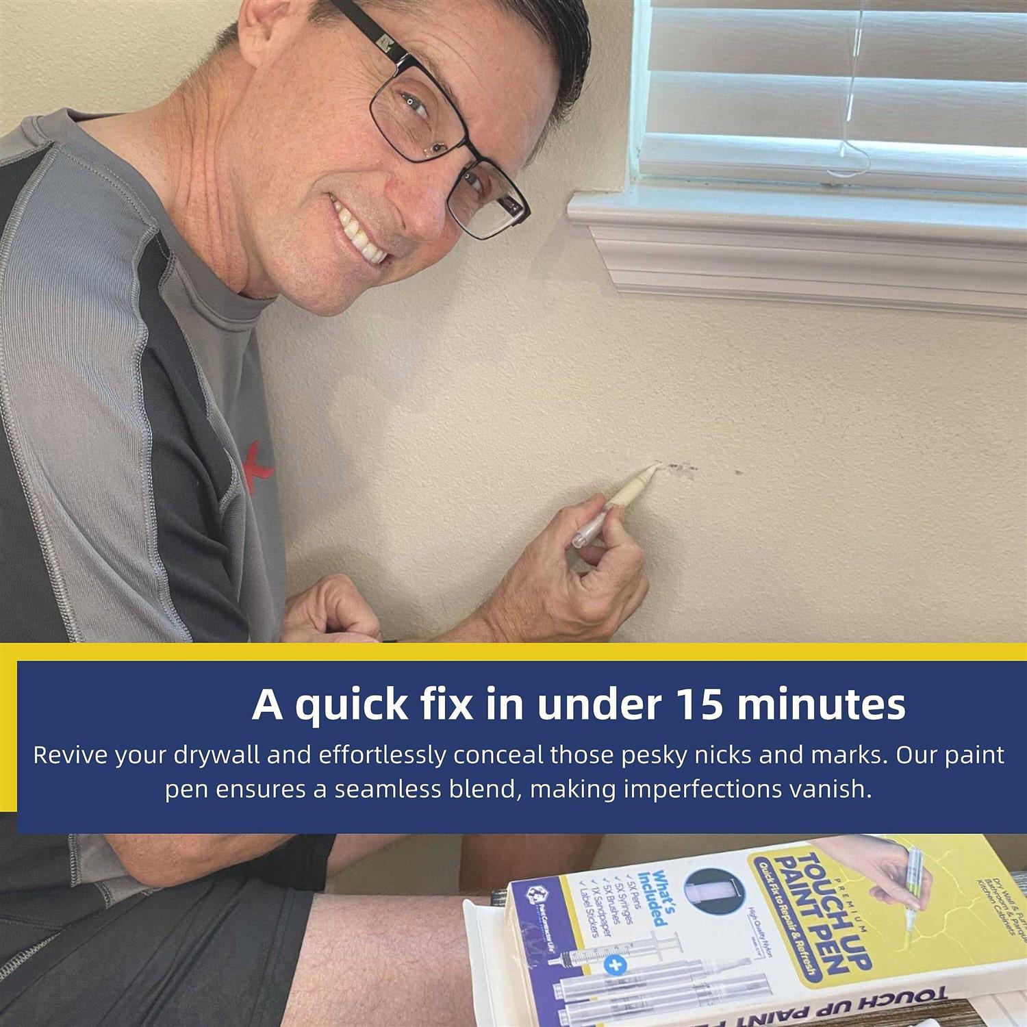 Touch Up Paint Pen for Walls Trims Ceiling Drywall Furniture - Image 4