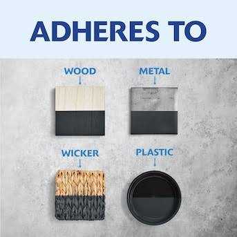 American Accents Charcoal Gray 2X Ultra Cover Satin Spray Paint - Image 4