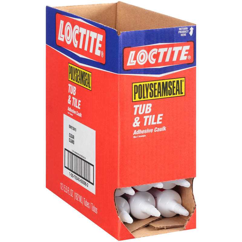 Loctite Polyseamseal Tub Tile Adhesive Caulk - Image 4