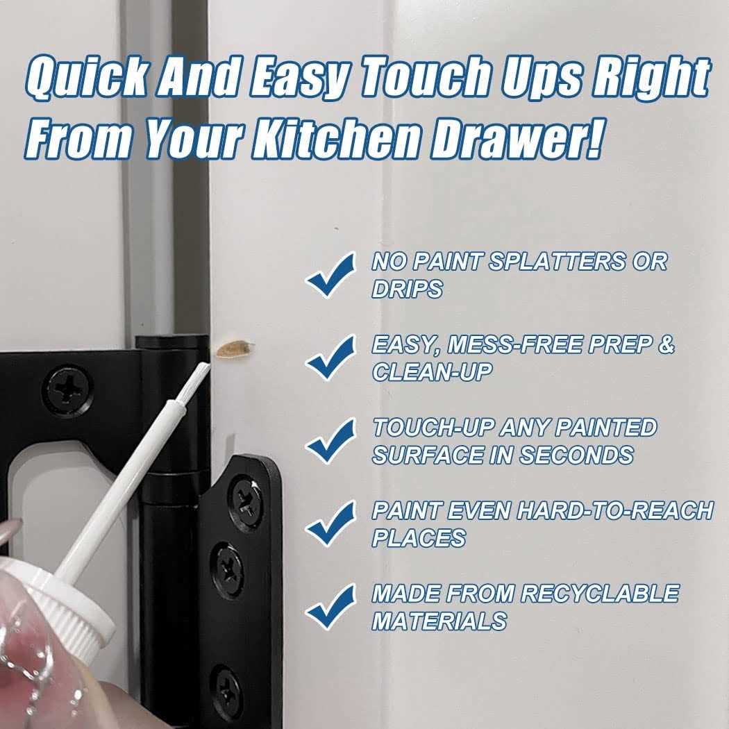 Cocomfix Multi-Surface Touch Up Paint Interior and Exterior House Paint For Appliance - Image 5