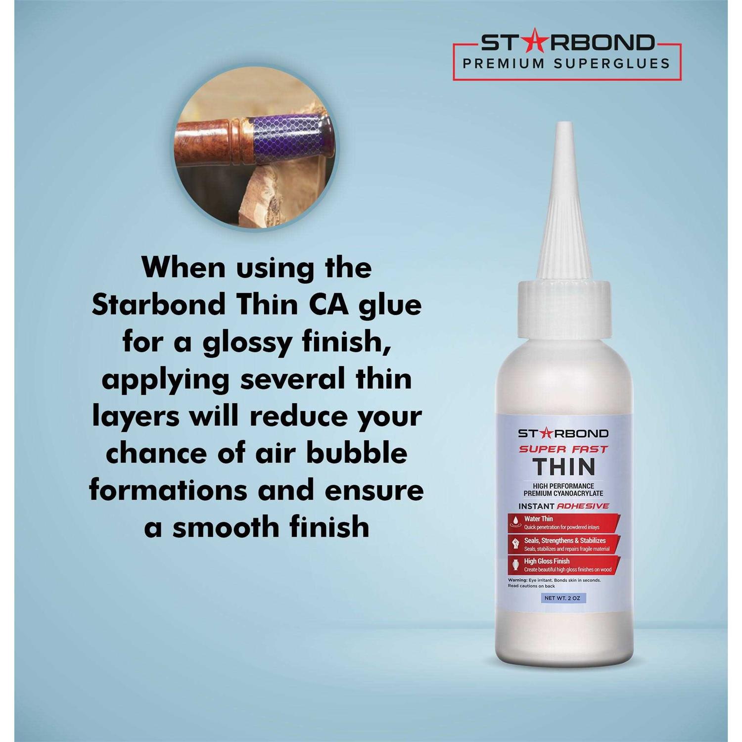 Starbond Super Fast Thin CA Glue EM-02 - Image 4