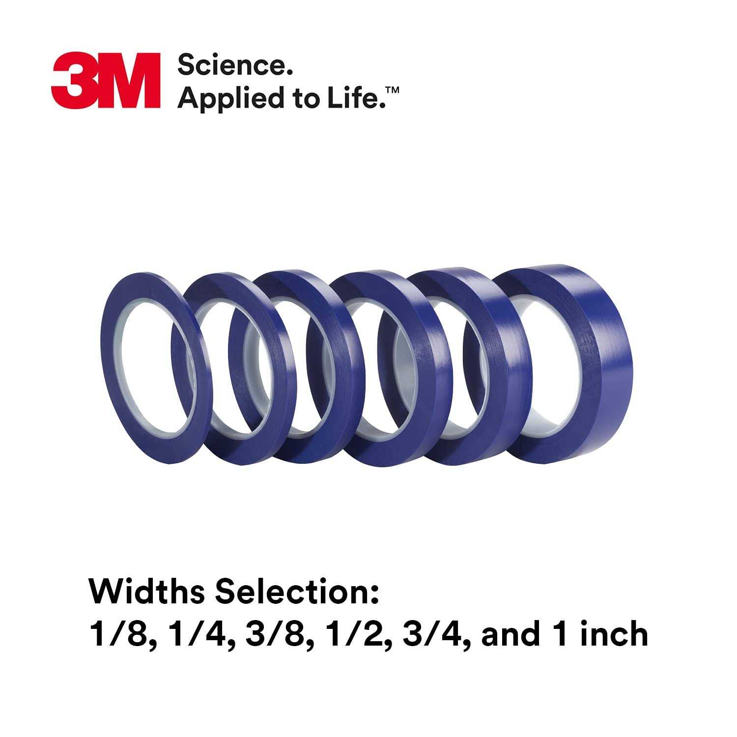 3M Vinyl Tape 1/4 in x 36 yd 06405 - Image 4