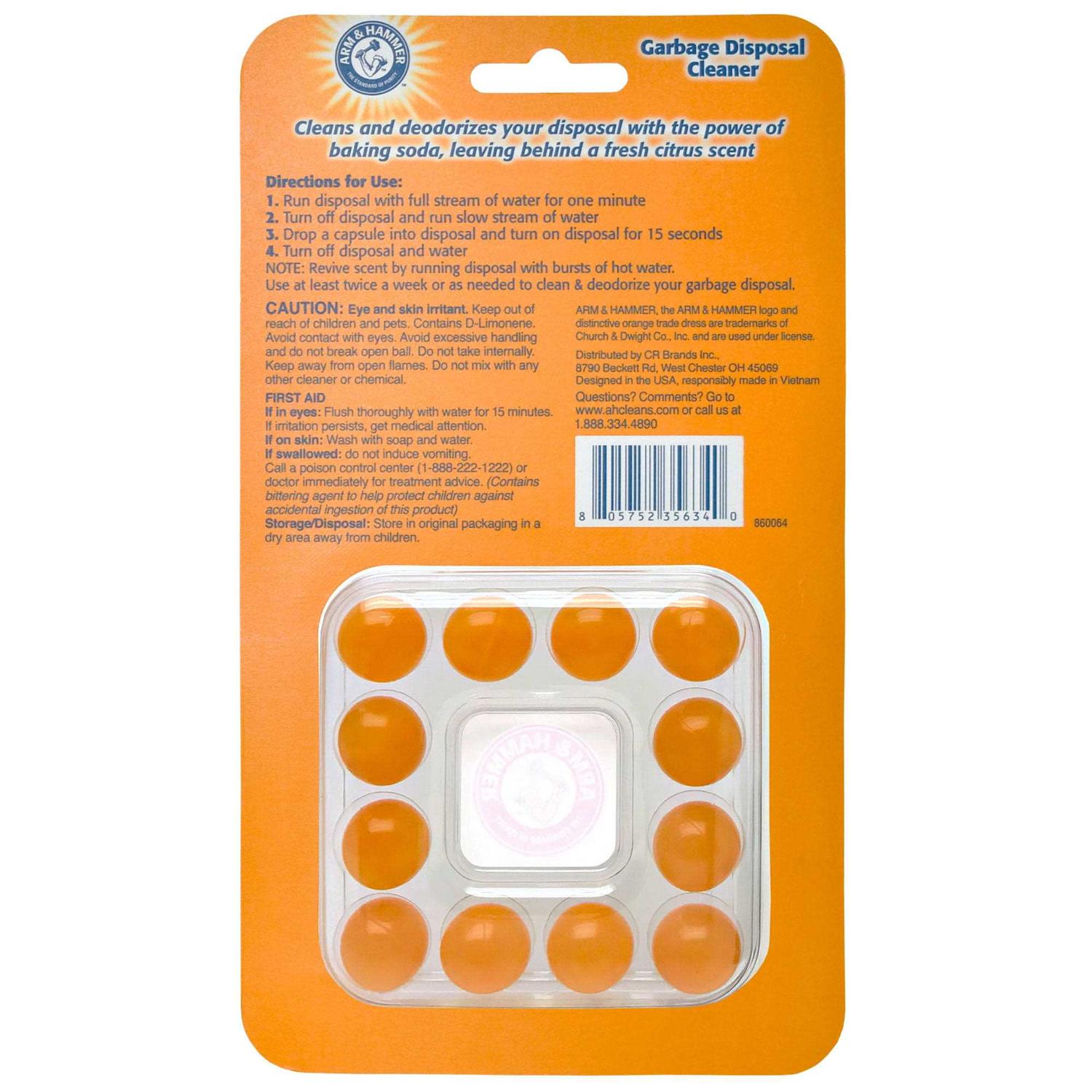 Arm & Hammer Sink Garbage Disposal Cleaner - Image 3