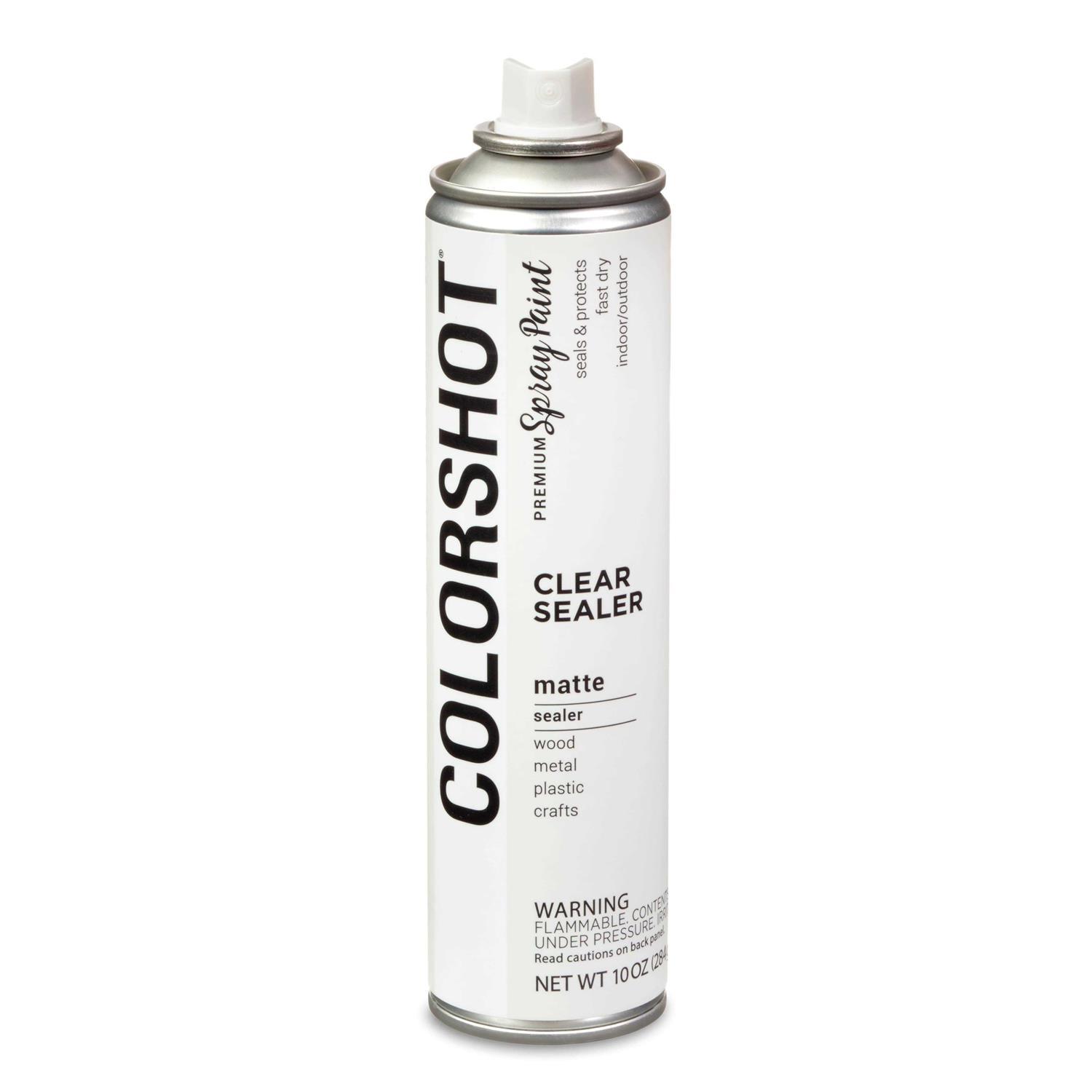 Colorshot Clear Sealer Matte Spray Paint - Image 4