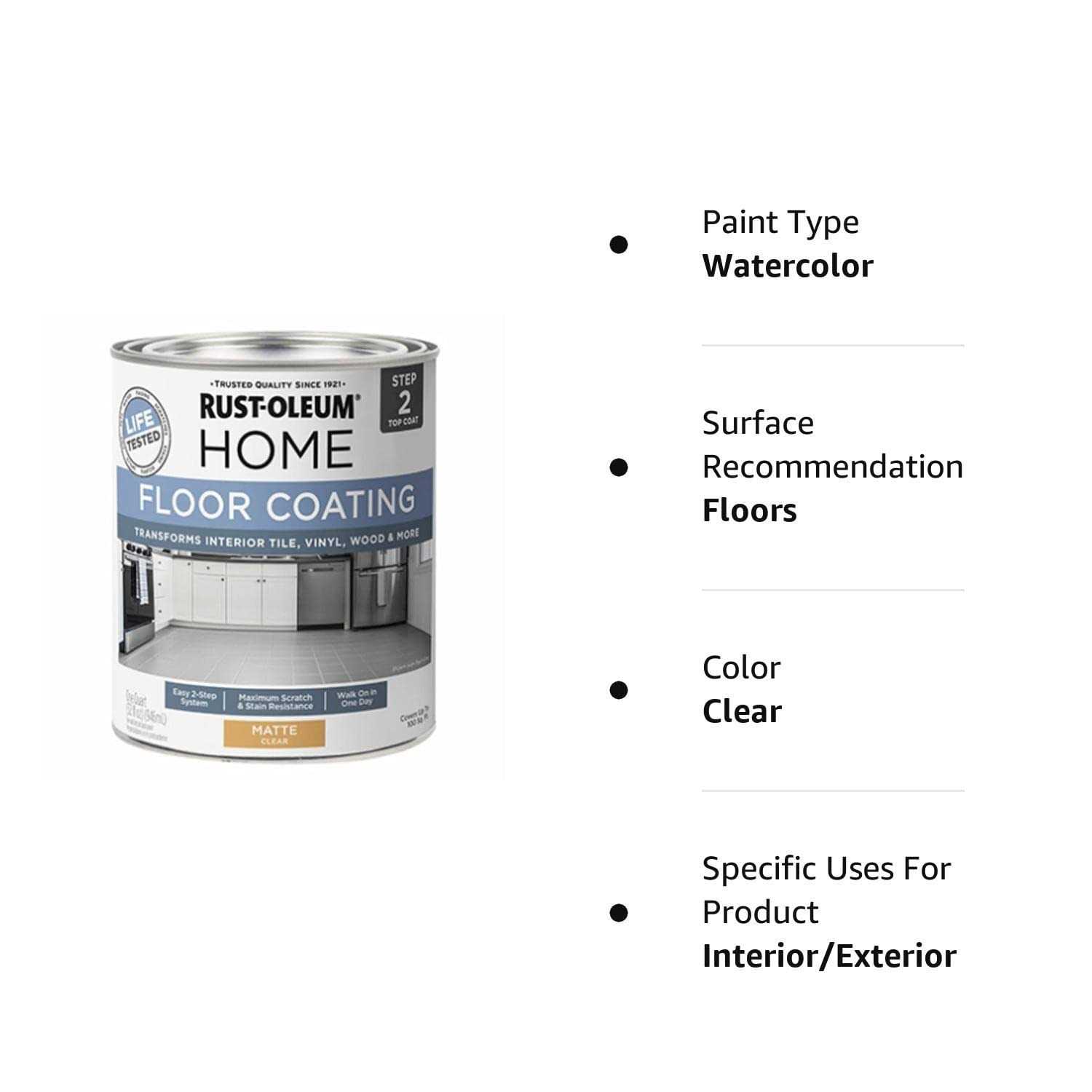 Rust-Oleum Home Floor Coating Matte 358871 - Image 4