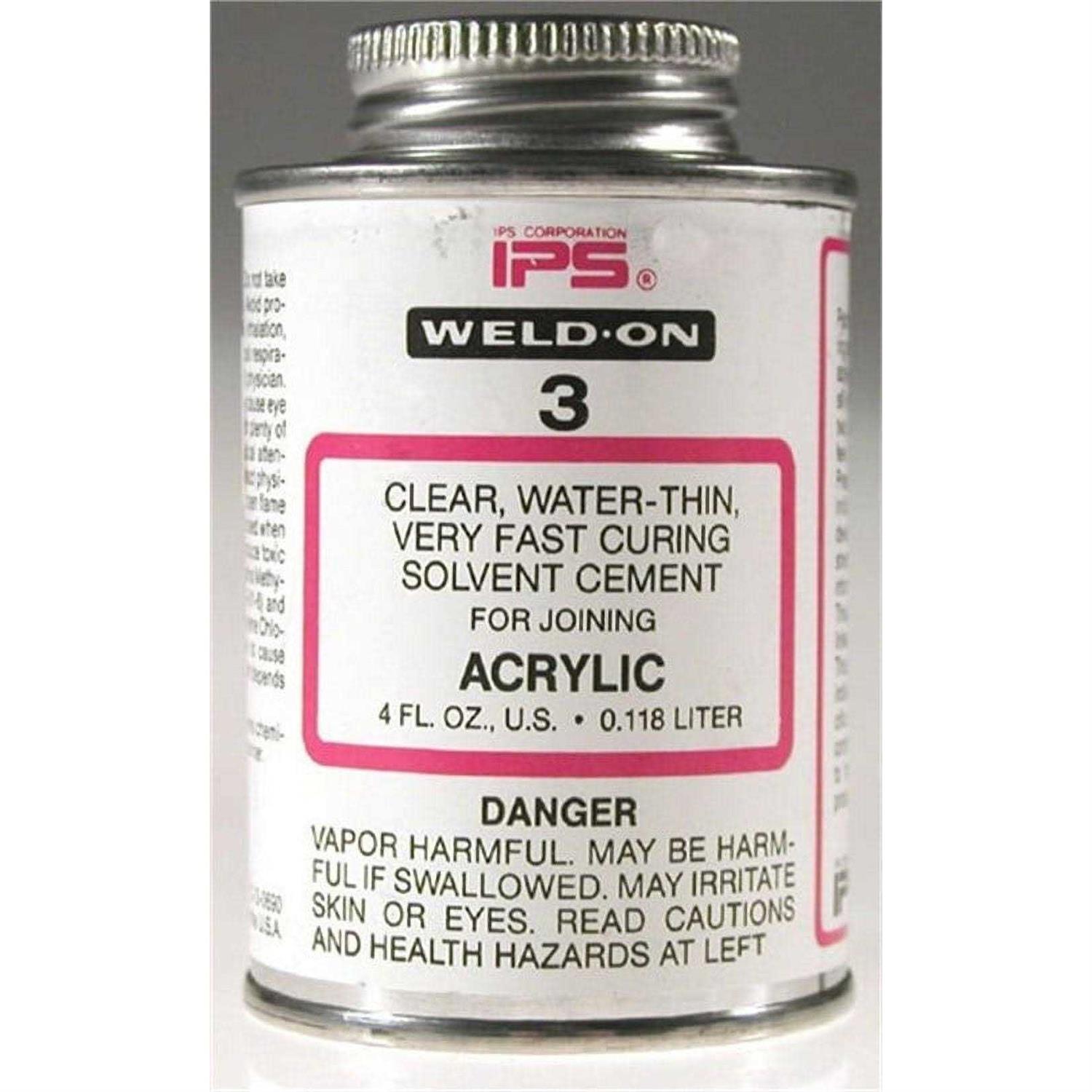 Weld-On Scigrip Clear Multi-Purpose Solvent Cement For PVC 4 oz - Image 4