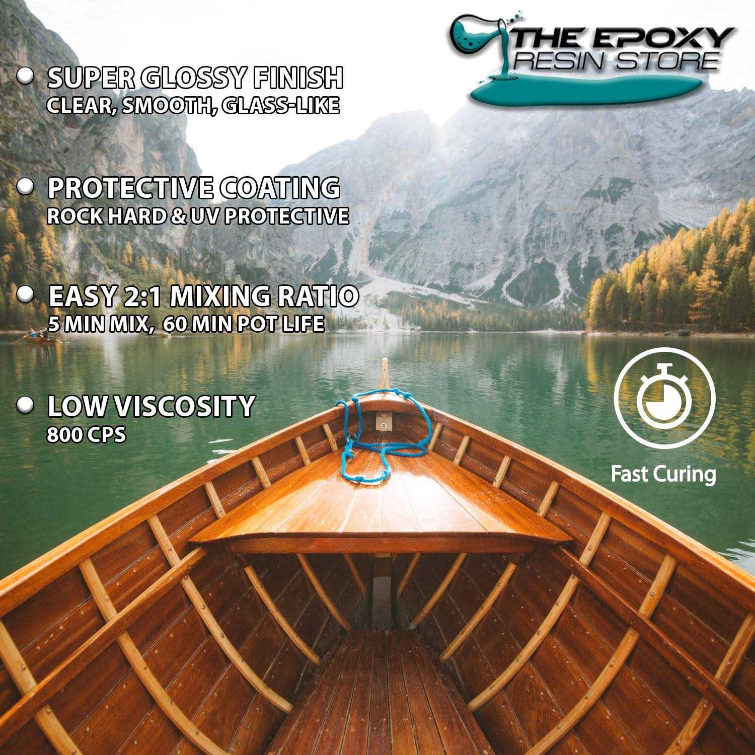 The Epoxy Resin Store Boat Coating Repairs Construction UV Stable Non Yellowing - Image 5