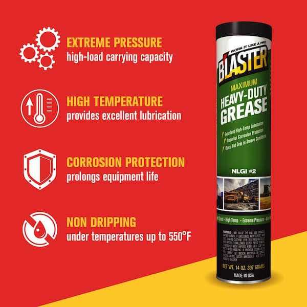 Blaster GR-14C-HDG Grease Heavy Duty 14 oz - Image 5