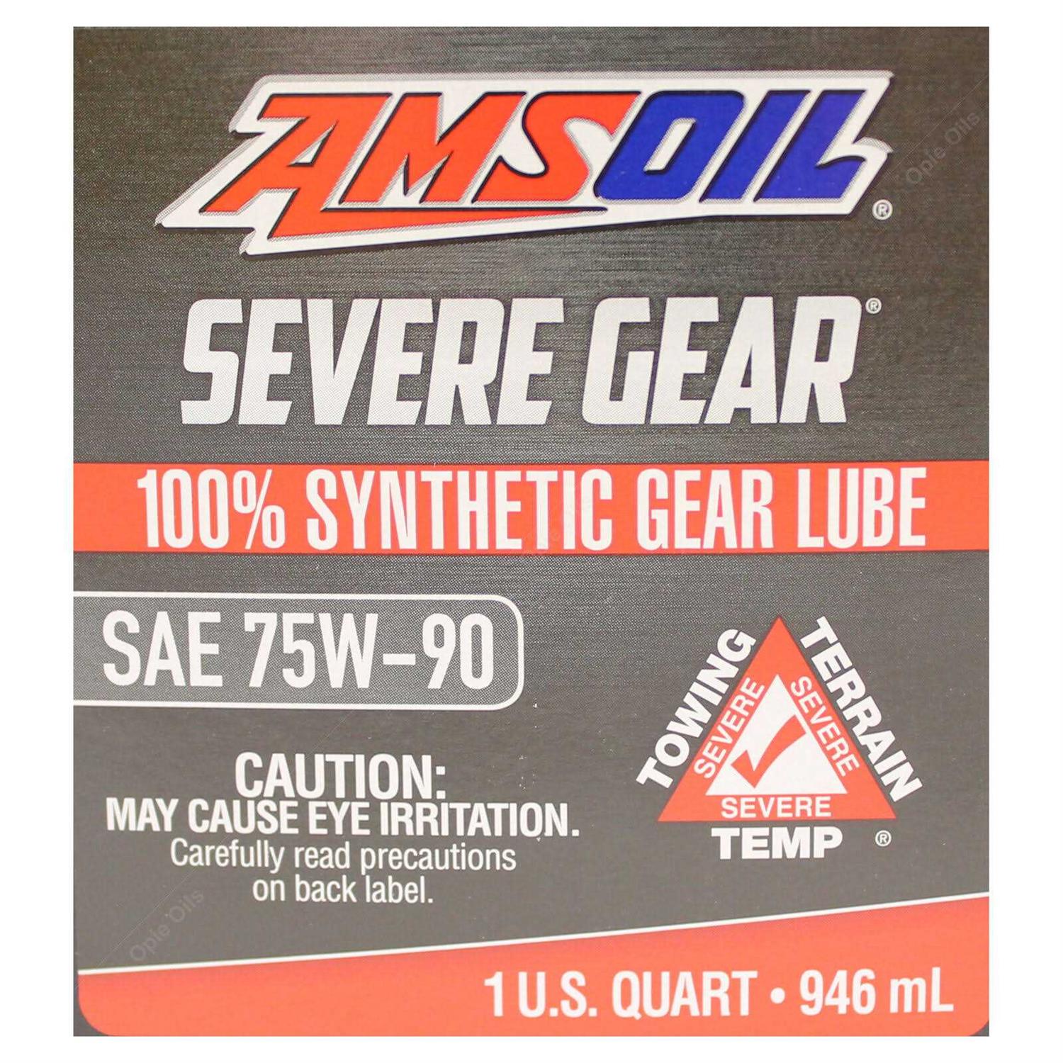 Amsoil SVGQT-EA Severe Gear 75W-90 Gear Oil - Image 3