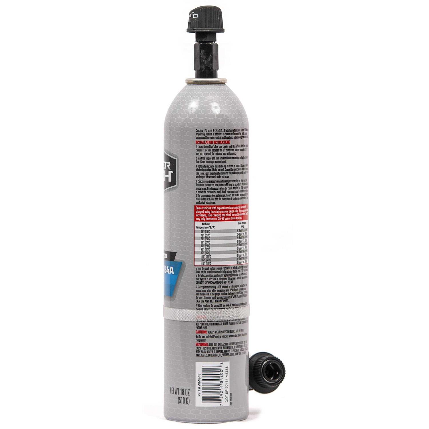 Super Tech Premium R-134a Refrigerant with Reusable Hose - Image 3