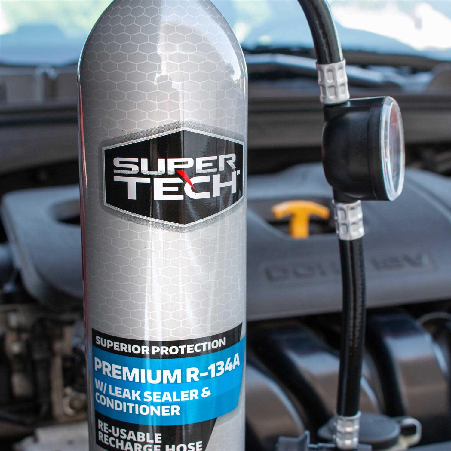 Super Tech Premium R-134a Refrigerant with Reusable Hose - Image 5