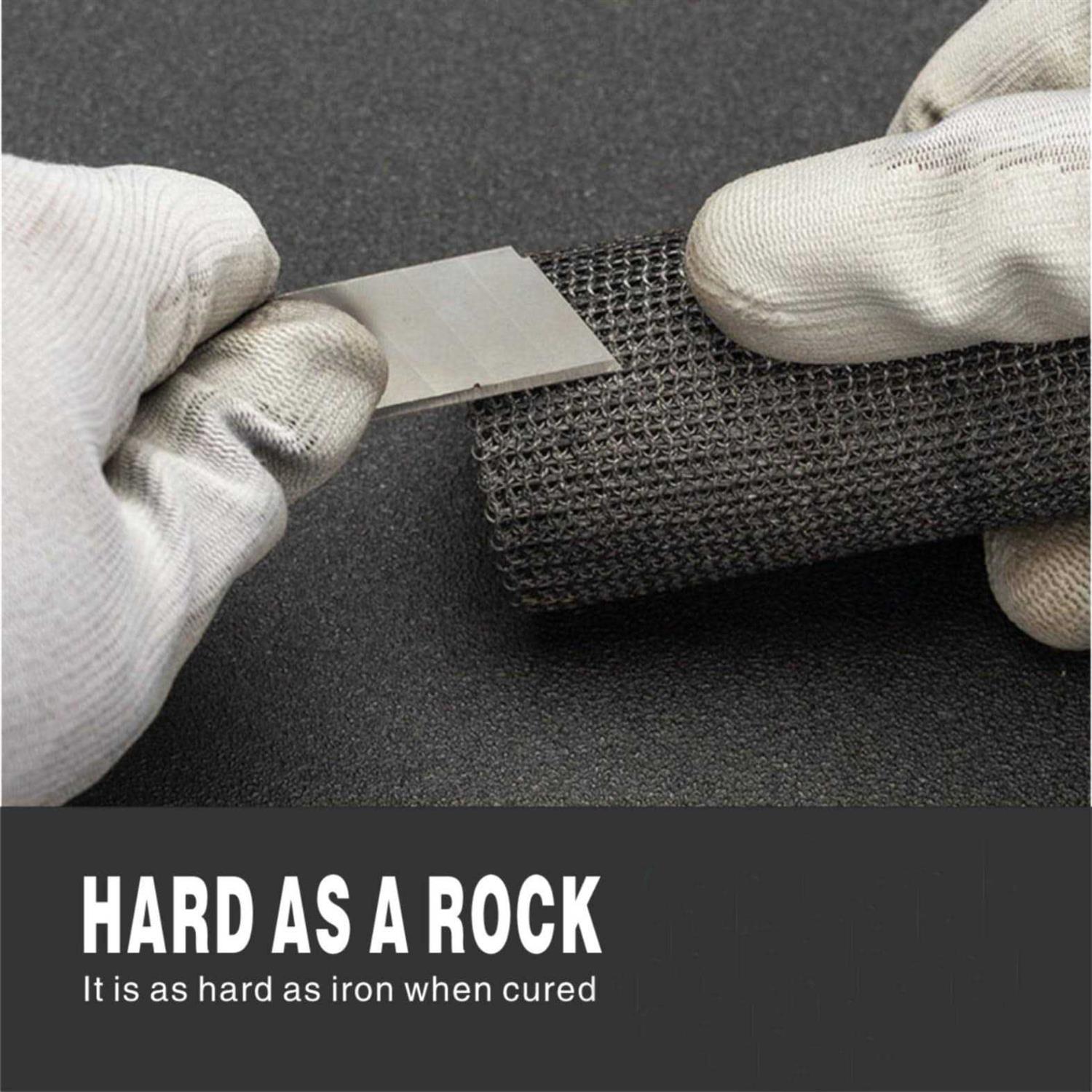 AMIZUHE Fiberglass Repair Kit Automotive Exhaust Pipe Repair Wrap 4 X 15ft - Image 4