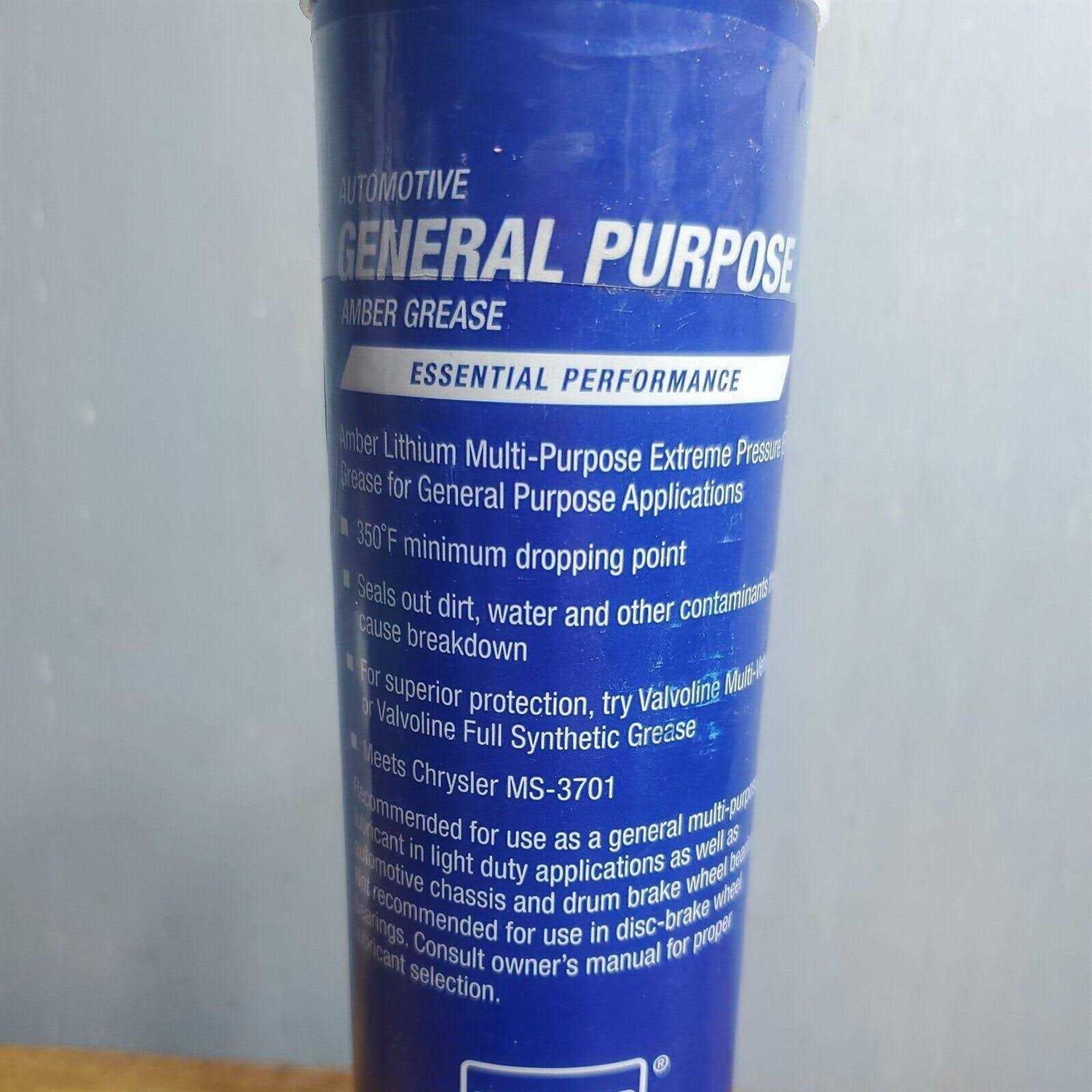 Valvoline General Purpose Amber Grease VV60910 - Image 5