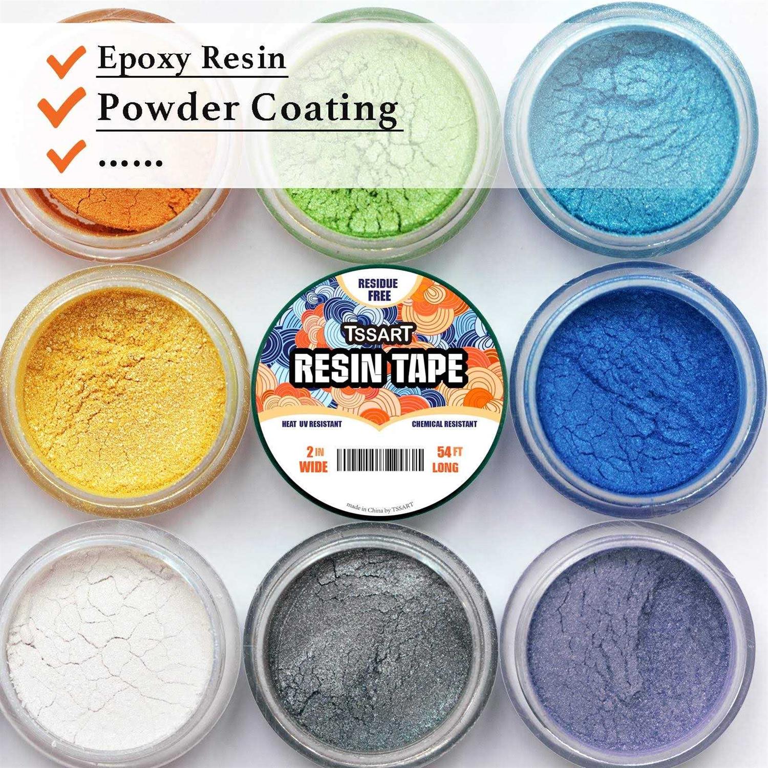 Tssart Resin Tape for Epoxy Resin Molding Silicone Thermal Adhesive Tape, Oxidation and High Temperature Resistance Easy Peeling - Image 4