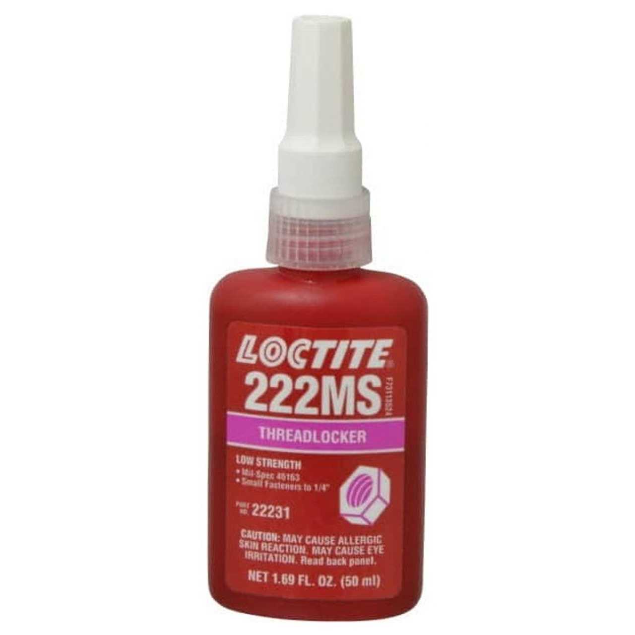 Loctite 222MS Threadlocker Low Strength/Small Screw - Image 2