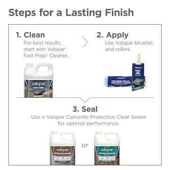 Valspar Tintable Base Semi-Transparent Concrete Stain - Image 3