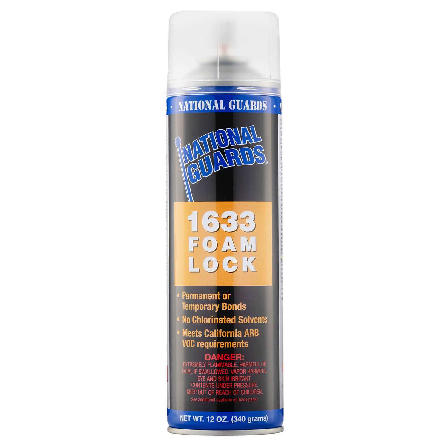National Guard Foam Lock Spray Adhesive 12 oz