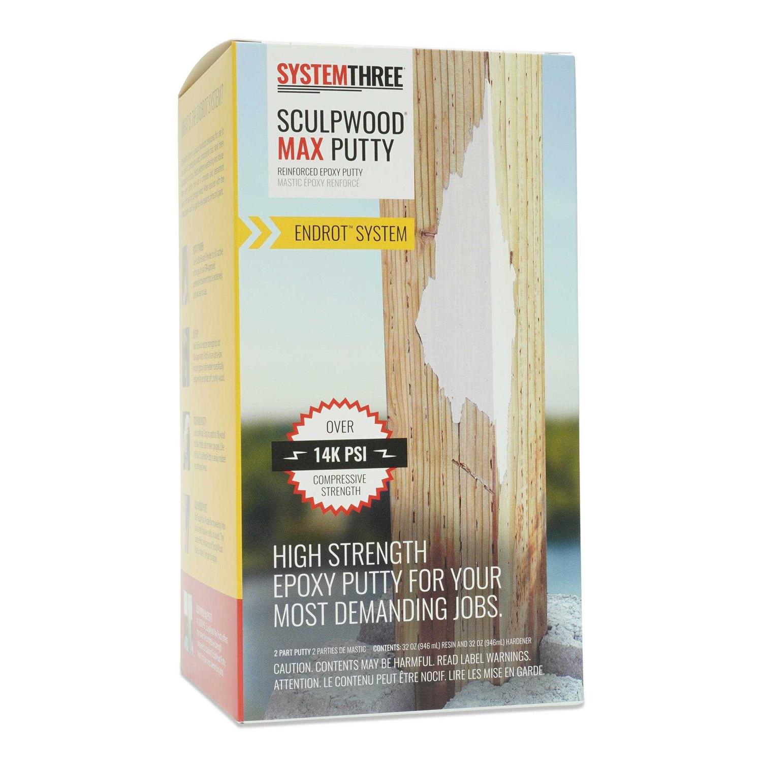 System Three SculpWood Max Putty - Image 5