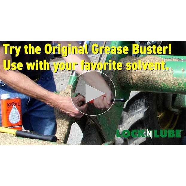 The Original Grease Buster . Made in The USA! Cleans and flushes out old dried Grease from fittings, pins, shafts, bushings, and joints. Uses - Image 4