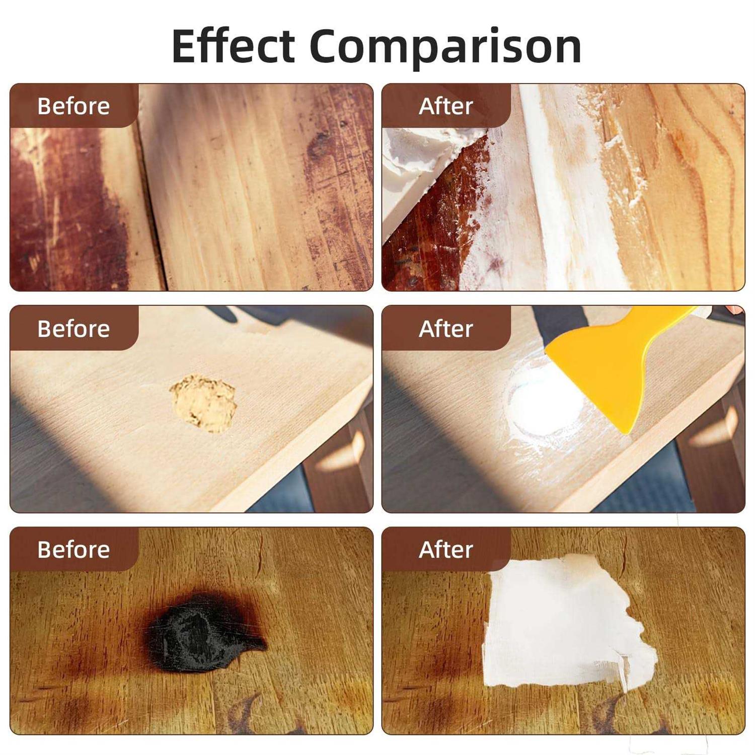 BONCART Wood Filler Putty,Wood Filler Paintable,Wood Repair Putty Stainable,9.87 Ounce - Image 5