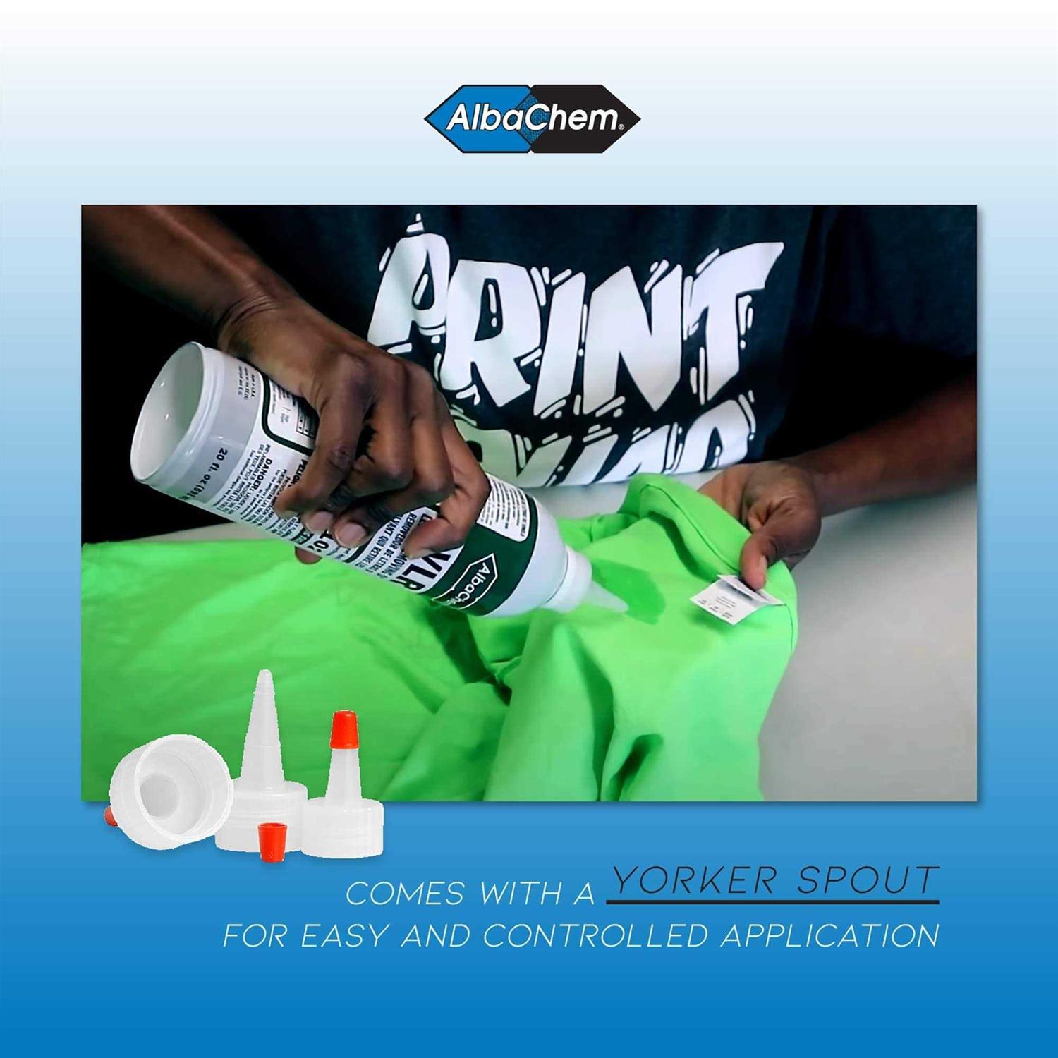 albachem Heat Transfer Vinyl Remover for Fabrics 20 fl. oz - Image 3