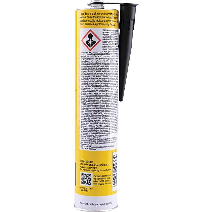 U-POL Products Black Tiger Seal Adhesive/Sealant - Image 3