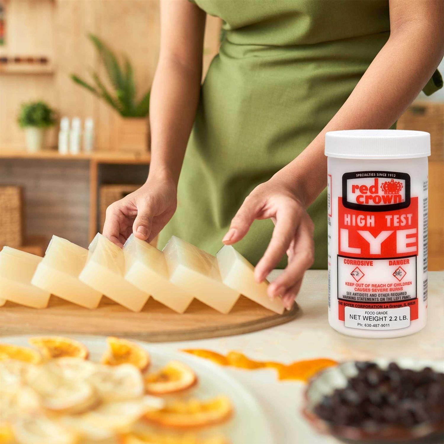 The Boyer Corporation Lye For Soap Making, Sodium Hydroxide Pure High Test Lye Food Grade, Caustic Soda, Drain Cleaner And Clog Remover - Image 4