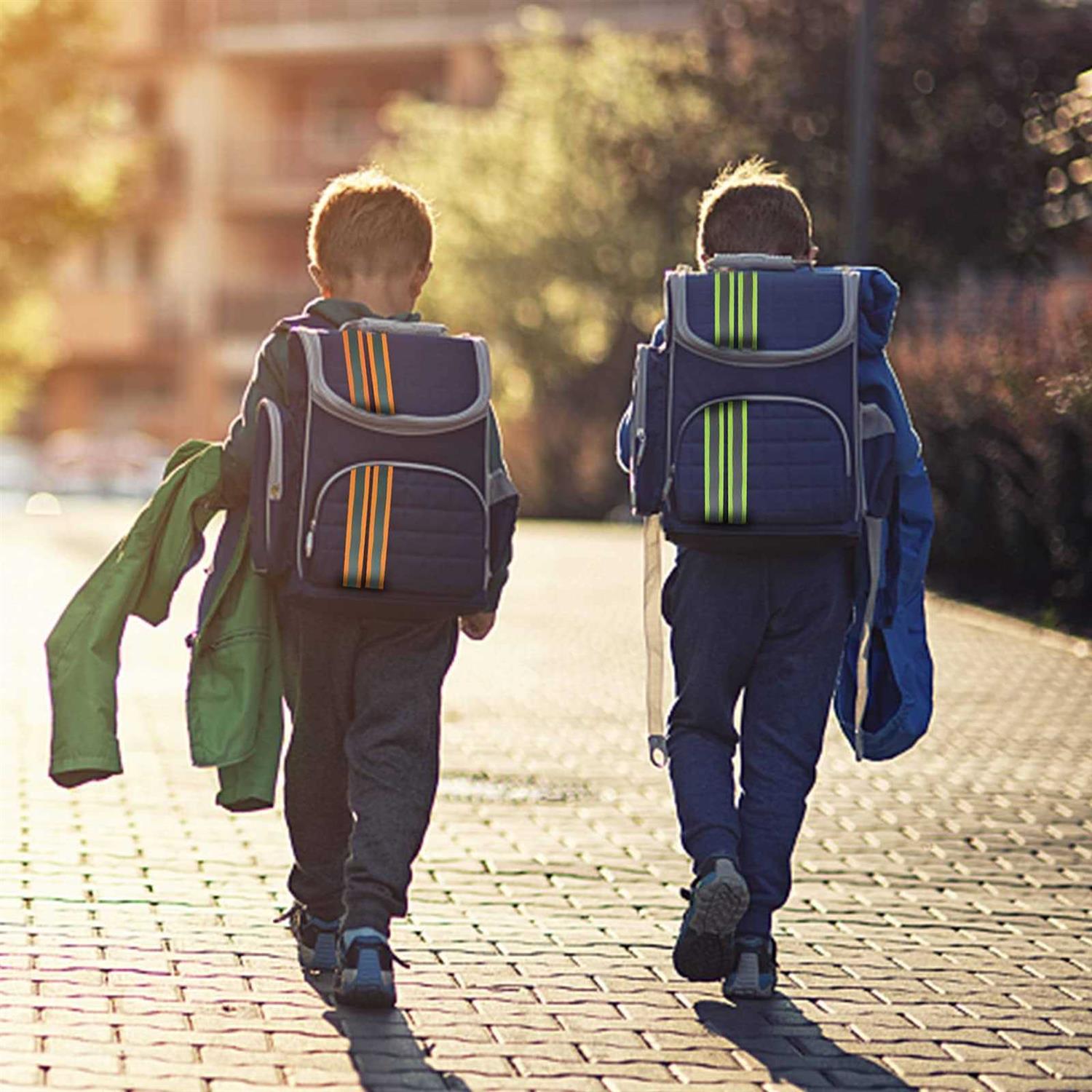 TCCFCCT High Visibility Reflective Tape Strip Fabric Florescent Safety Tape - Image 4