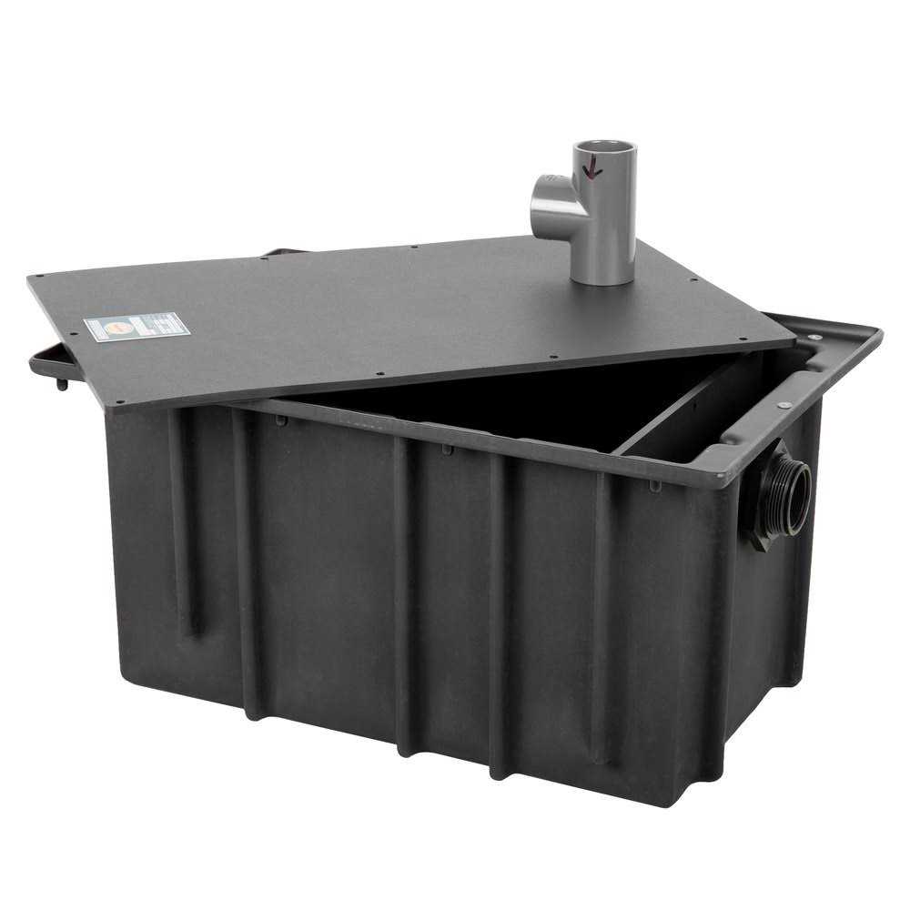 Ashland PolyTrap 4820 40 lb. Grease Trap with Threaded Connections - Image 3