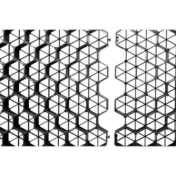 Techno Earth 19.7 in. x 19.7 in. x 1.9 Permeable Plastic Grass Pavers for Parking Lots - Image 4