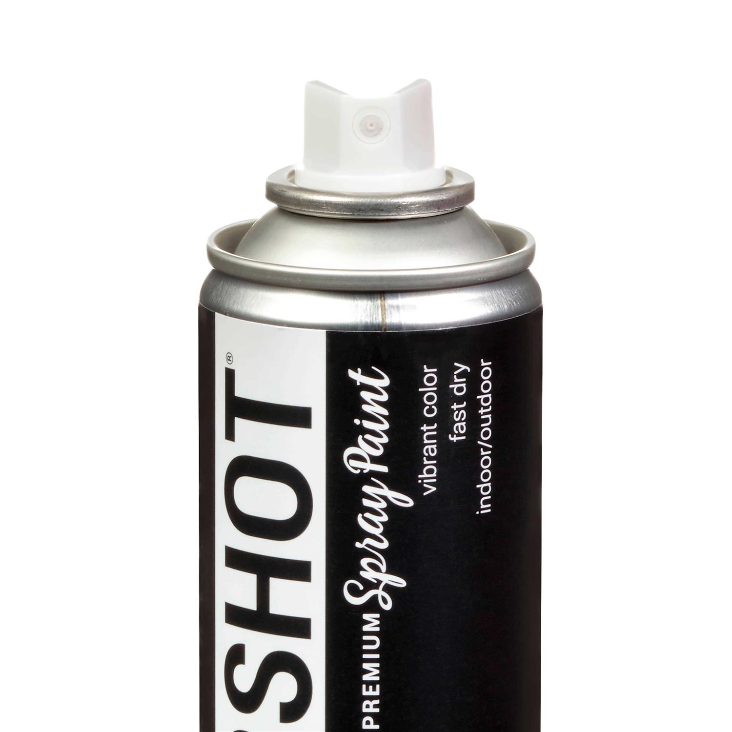 Colorshot Satin Black Tie Affair Aerosol Spray Paint - Image 5