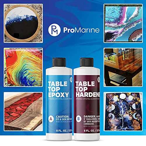 Promise Epoxy Clear Table Top Epoxy Resin Uv Resistant Self-leveling - Image 5