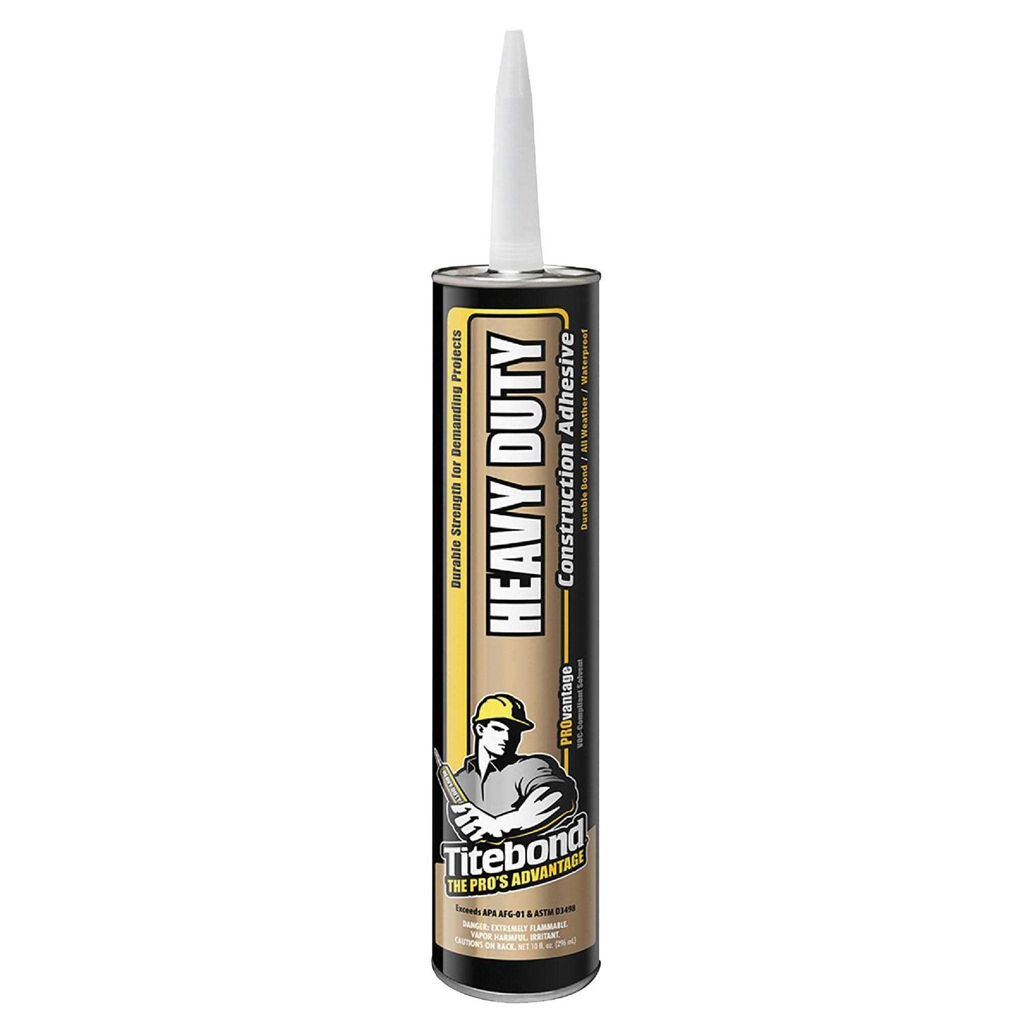 Titebond Provantage 10 oz. Heavy Duty Construction Adhesive 5251 - Image 3