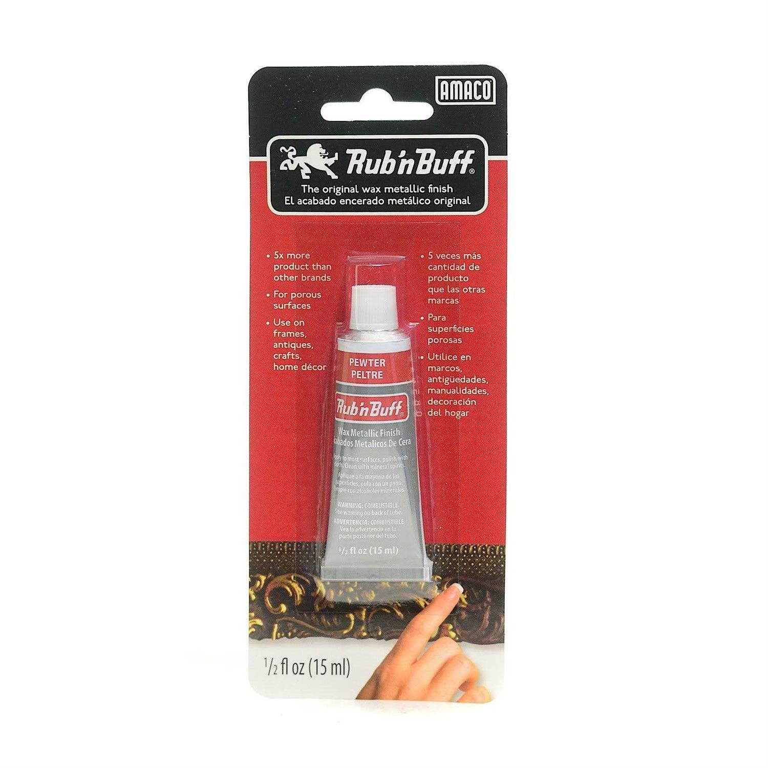 Amaco Rub 'n Buff Metallic Finish Grecian Gold - Image 3