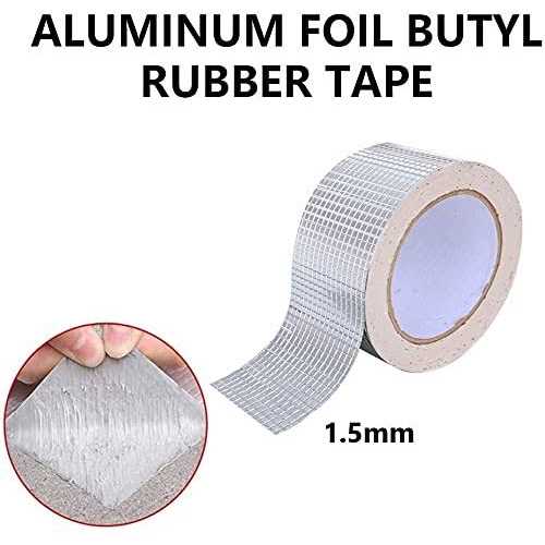 Butyl Tape Waterproof Aluminum Butyl Rubber Tape 2 W X 16.4'L - Image 3
