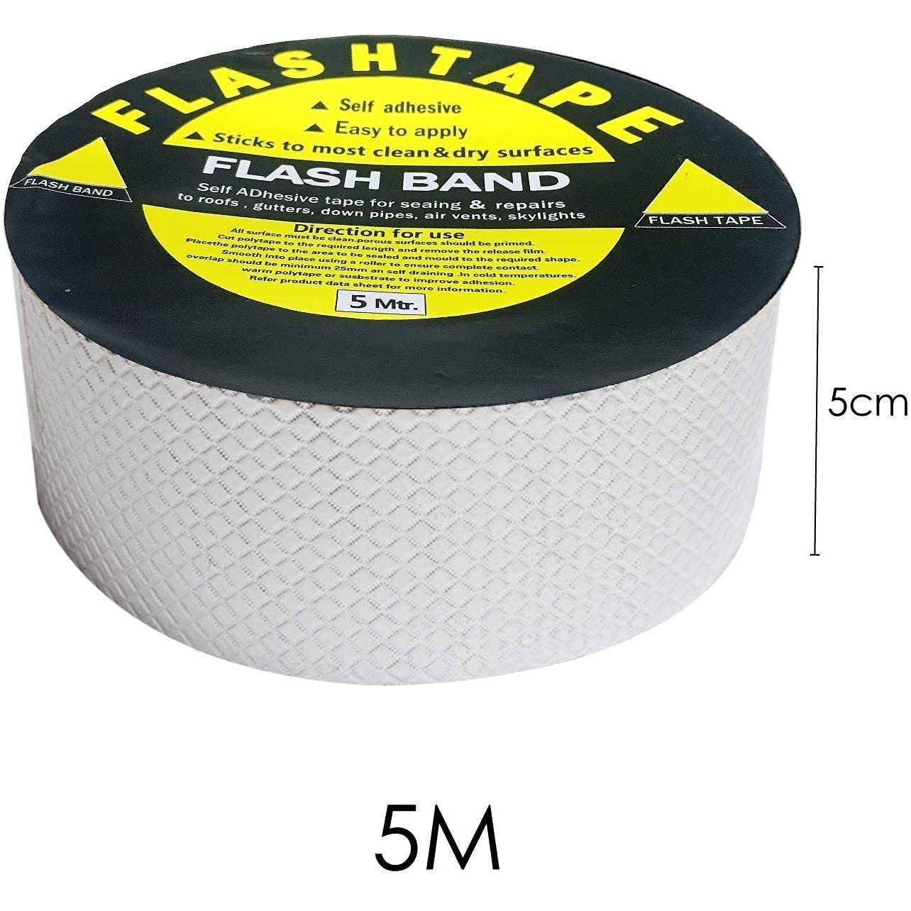 Butyl Tape Waterproof Aluminum Butyl Rubber Tape 2 W X 16.4'L - Image 5