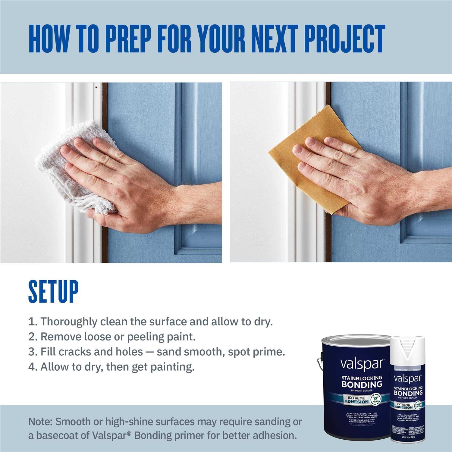Valspar High-gloss Ultra White Acrylic Interior/Exterior Door and Trim Paint - Image 3
