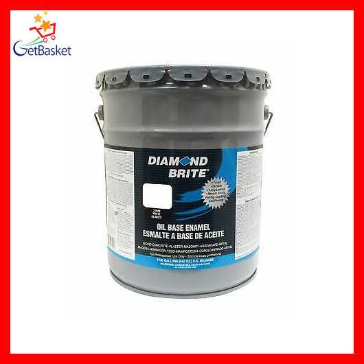 Diamond Brite 5 gal Oil Base All Purpose Enamel Paint - Image 2