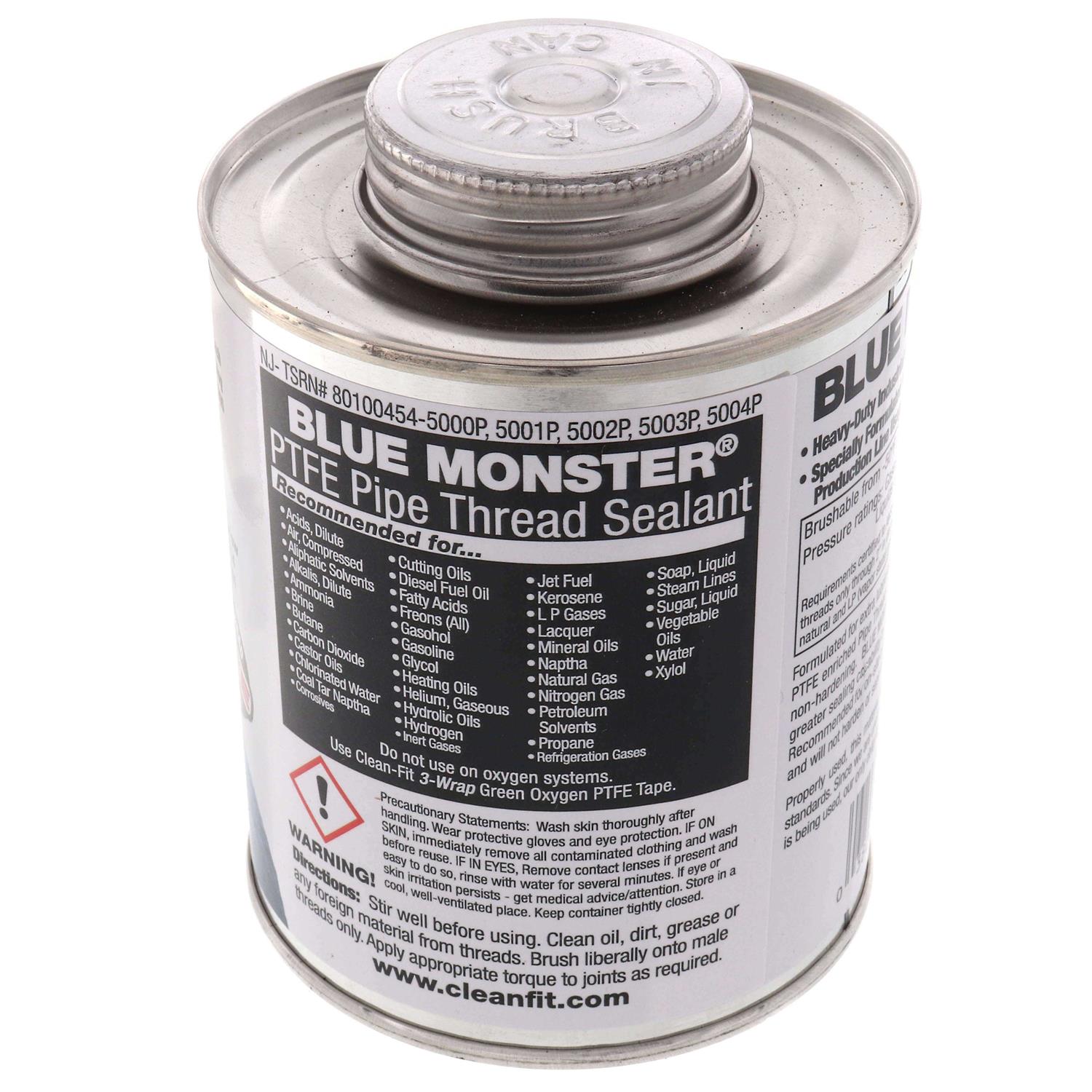 Blue Monster 76005 Pipe Thread Sealant with PTFE 1 Pint - Image 3