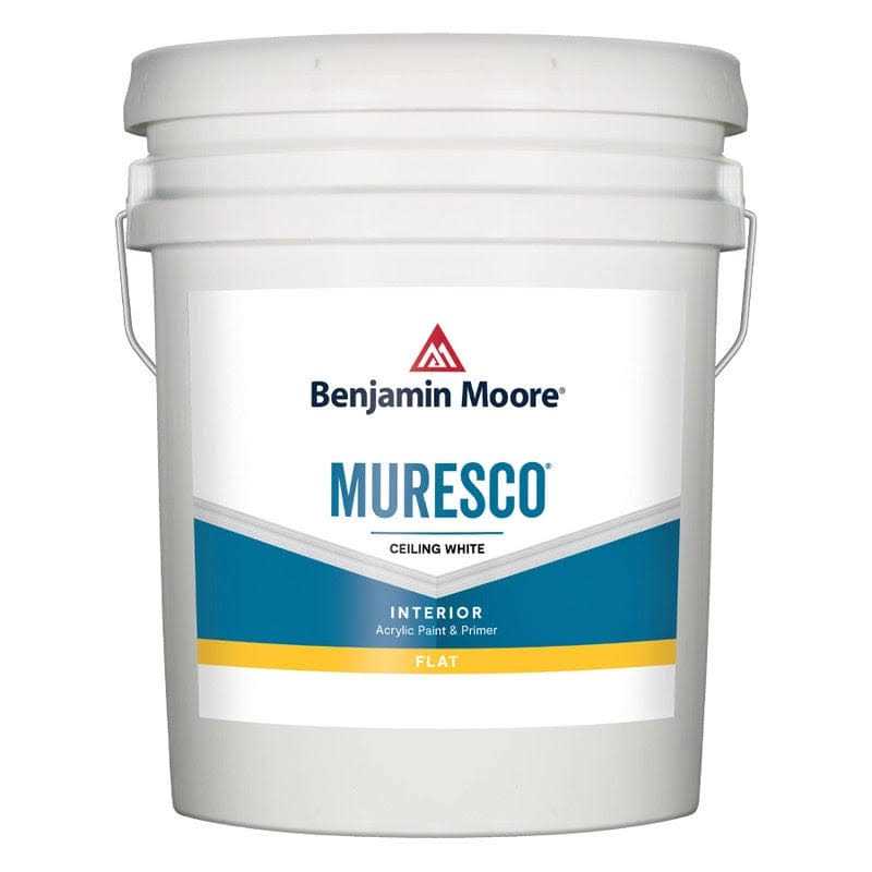 Benjamin Moore Muresco Ceiling Paint Flat White - Image 3