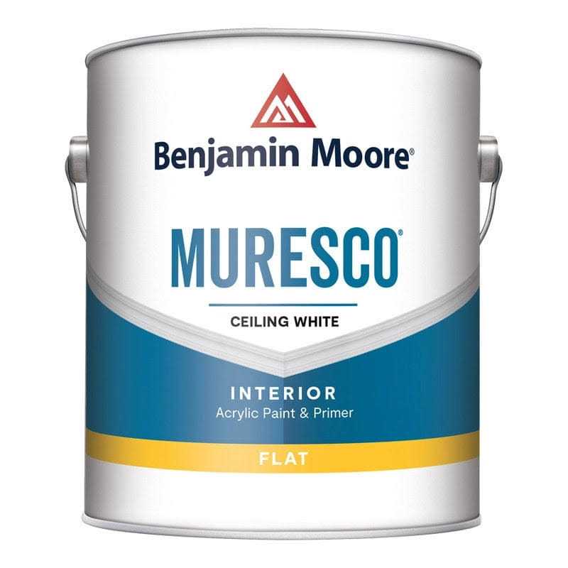 Benjamin Moore Muresco Ceiling Paint Flat White - Image 3